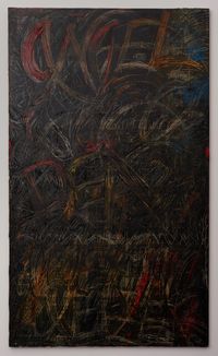 Dead Angels by Derek Jarman contemporary artwork painting, mixed media