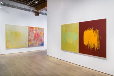 Exhibition view: Christopher Le Brun, Diptychs, Lisson Gallery, Shanghai (6 November 2019–28 March 2020). © Christopher Le Brun. Courtesy Lisson Gallery.