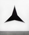 Black Should Bleed to Edge (Black) by Philippe Decrauzat contemporary artwork 1