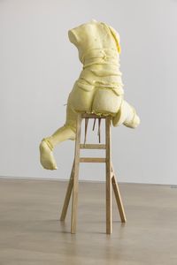 Anthropometry-Sitting Woman by ByungHo Lee contemporary artwork sculpture