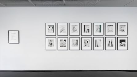 Exhibition view: Brent Harris, The Stations, Tolarno Galleries, Melbourne (28 October–2 December 2023). Courtesy Tolarno Galleries.
