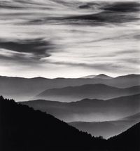 Distant Mountains Passo della Capanelle, Pizzoli, Abruzzo, Italy by Michael Kenna contemporary artwork photography