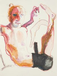 Scribblar  by Ben Quilty contemporary artwork drawing