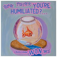 You Think You're Humiliated? by Magda Archer contemporary artwork painting