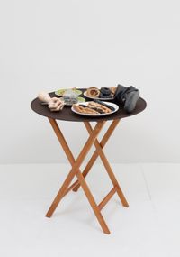 10% Tip (Applebee's Waitress’ Hand and Foot by Josh Kline contemporary artwork sculpture