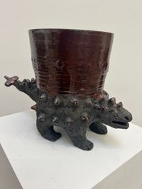 Dinopot 11 Ankylo by Richard Nam contemporary artwork sculpture