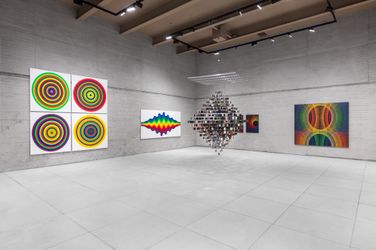 Exhibition view: Julio Le Parc, Visual Encounters, Galeria RGR, Mexico City (22 September–16 November 2022). Courtesy Galería RGR.