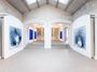 Contemporary art exhibition, Philippe Pastor, Bleu Pastor at St. Moritz
