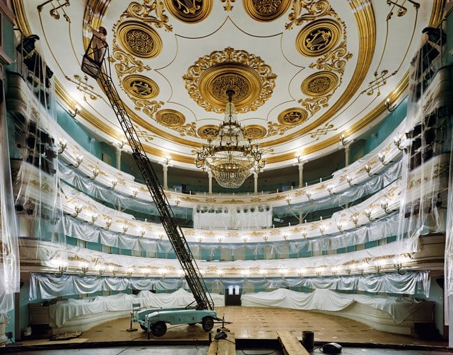 Opera House, Irkutsk, Russia by Andrew Moore contemporary artwork