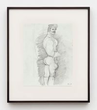 Untitled (Preparatory Drawing) by Tom of Finland contemporary artwork works on paper, drawing