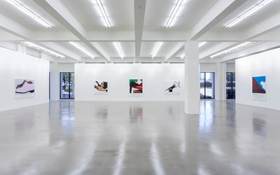 Exhibition view, John Baldessari, 2016, Sprüth Magers, Los Angeles. Exhibition courtesy Marian Goodman Gallery.