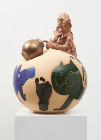 Thinking Man by Hadi Falapishi contemporary artwork sculpture