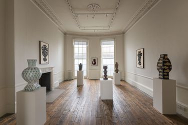 Exhibition view: Peter Schlesinger, The Language of Vessels, Tristan Hoare Gallery, London (12 April–10 May 2024). Courtesy Tristan Hoare Gallery.