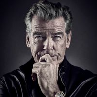 Pierce Brosnan by Andy Gotts contemporary artwork photography, print