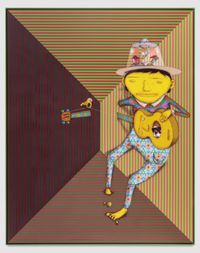 The history of the countryside by OSGEMEOS contemporary artwork painting