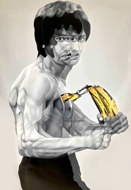 Banana Bruce by Teiji Hayama contemporary artwork