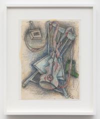 Study for Look Back by Elizabeth Murray contemporary artwork works on paper, drawing