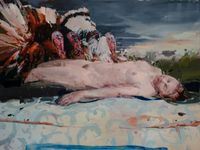Sleep of Reason by Alex Kanevsky contemporary artwork painting, works on paper