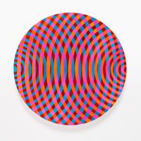 Circular sonic fragment no. 10 by John Aslanidis contemporary artwork painting, works on paper