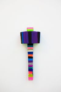 Mallet by Hayley Tompkins contemporary artwork painting, works on paper
