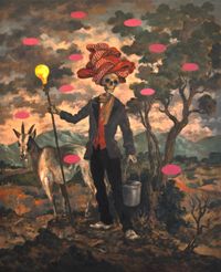 Tour Guide by Michael Vale contemporary artwork painting