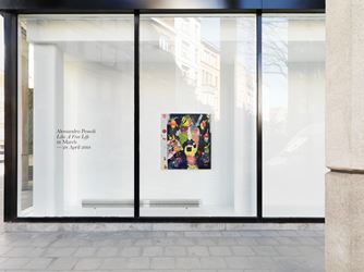 Exhibition view: Alessandro Pessoli, Like A Free Life, Xavier Hufkens, Brussels (16 March—28 April 2018). Courtesy the Artist and Xavier Hufkens. Photo: Allard Bovenberg, Amsterdam.