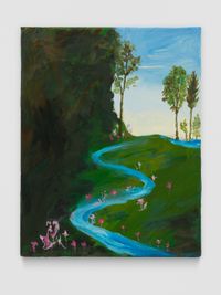 the midlands, the elven stream by Karen Kilimnik contemporary artwork painting