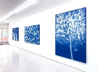 Exhibition view: Zhang Dali, Suffocation, Eli Klein Gallery, New York (19 May–19 August 2023). Courtesy Eli Klein Gallery.
