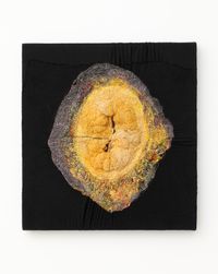 Lemon 1 by Junko Oki contemporary artwork textile