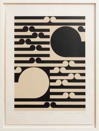 Tamaki by Gordon Walters contemporary artwork print