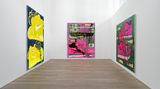 Contemporary art exhibition, Katherine Bernhardt, Garfield on Scotch Tape at Xavier Hufkens, Rivoli, Belgium