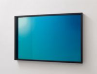 blue flash black by Louisa Clement contemporary artwork sculpture