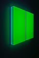 olor satin green Milan by Regine Schumann contemporary artwork 3