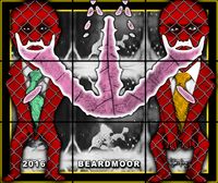 Beardmoor by Gilbert & George contemporary artwork mixed media