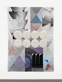 Triangles by Claudia Wieser contemporary artwork textile