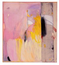Her Afterglow was Amber by Dana James contemporary artwork painting, works on paper