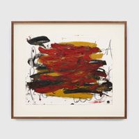 study for social cataracts by Oscar Murillo contemporary artwork works on paper, drawing