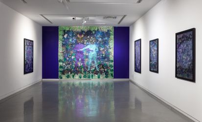 Exhibition View: Alisa Sikelianos-Carter, Stars Are Born In Darkness, Kavi Gupta, Chicago (8 APril–11 June 2022). Courtesy the artist and Kavi Gupta. 