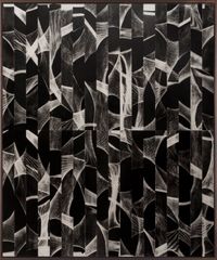 El vuelo de los pájaros - El canto de la noche (Phantogram) by Martin Soto Climent contemporary artwork painting, drawing, mixed media