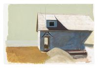 Station by Bo Bartlett contemporary artwork works on paper
