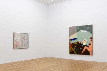 Exhibition view: Group Exhibition, Summer Group Exhibition, Andrew Kreps Gallery, 22 Cortlandt Alley, New York (12 July–11 August 2023). Courtesy Andrew Kreps Gallery.