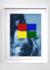 Blue Notes (Claudia Lennear #1) by Carrie Mae Weems contemporary artwork mixed media