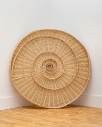Silkworm basket by Annie Ratti contemporary artwork sculpture