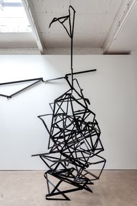 Struts by Monika Sosnowska contemporary artwork works on paper, sculpture