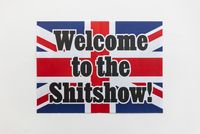 Welcome to the Shitshow by Jeremy Deller contemporary artwork works on paper