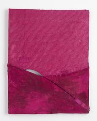 Untitled (magenta haze) by Louise Gresswell contemporary artwork painting, works on paper, drawing