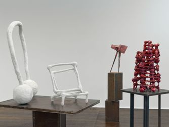Exhibition view: Phyllida Barlow, small worlds, Hauser & Wirth, Zürich (online from 6 February–14 May 2021). © Phyllida Barlow. Courtesy the artist and Hauser & Wirth.