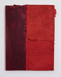 Untitled (red) by Louise Gresswell contemporary artwork painting