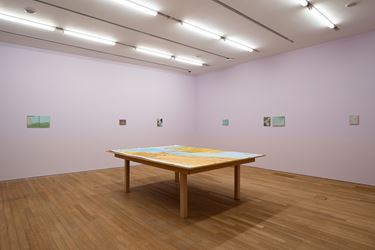 Exhibition view: Francis Alÿs, Wet feet __ dry feet: borders and games, Tai Kwun Contemporary (28 October 2020–28 February 2021). Courtesy Tai Kwun Contemporary.
