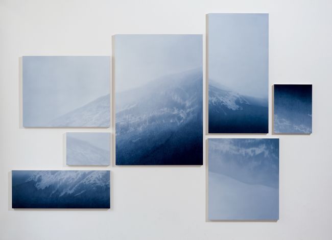 Mountain (Fragments) by Rebecca Partridge contemporary artwork